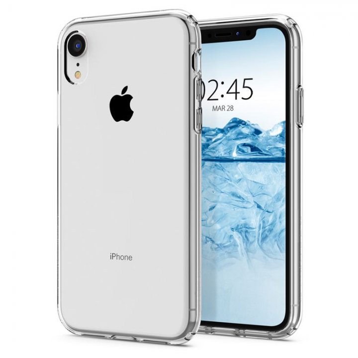 Spigen Liquid Crystal, ochranný kryt pro iPhone XR, čirý
