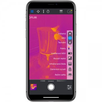 Flir One Pro termokamera pro iOS