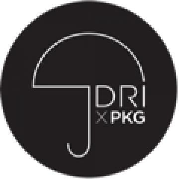 PKG DRI Slouch obal na 13" notebook / tablet - modrá/bílý puntík