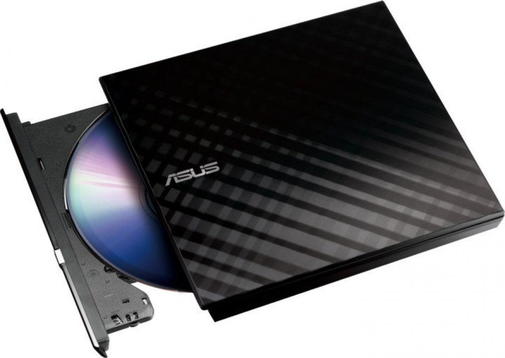 ASUS SDRW-08D2S-U Lite, externí DVD mechanika černá