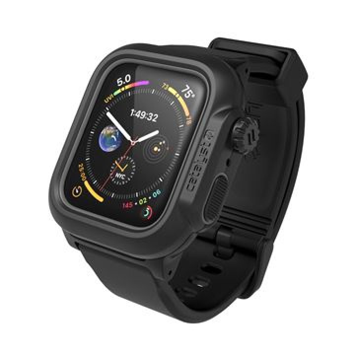 Catalyst Waterproof case, vodotěsné pouzdro pro Apple Watch 44 mm, černé