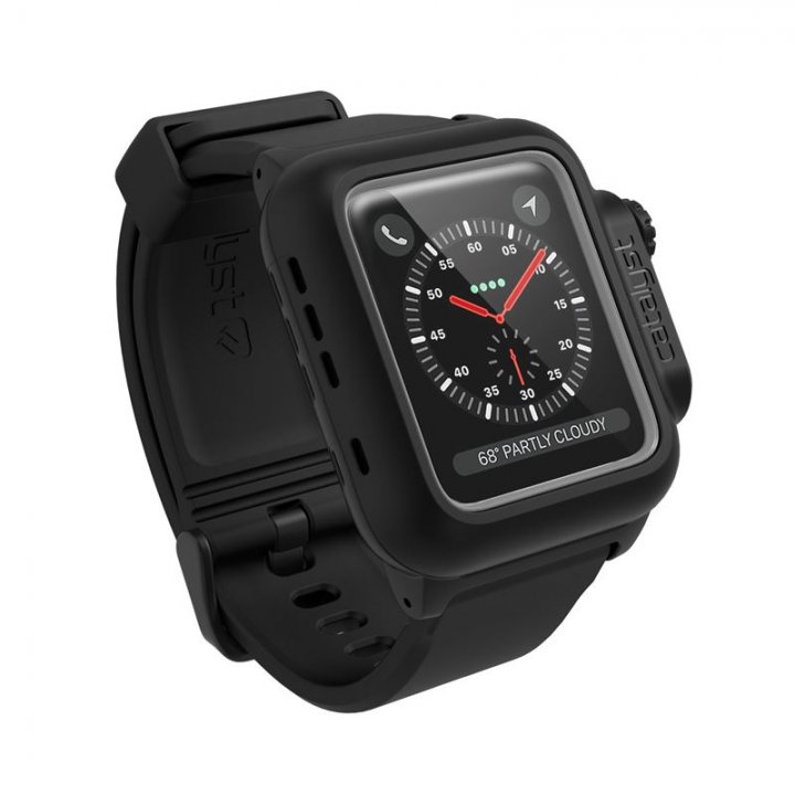 Catalyst Waterproof case, vodotěsné pouzdro pro Apple Watch 42 mm, černé