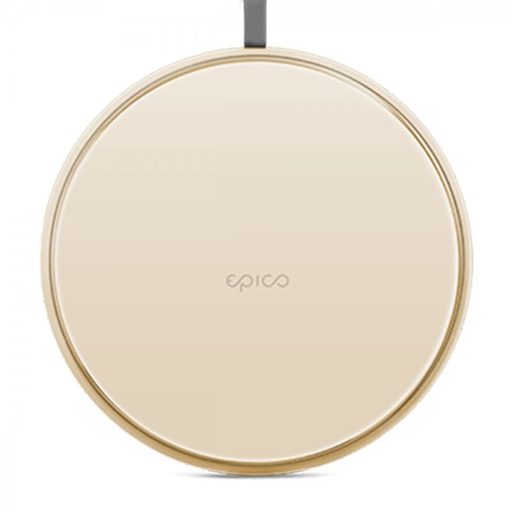 Epico Ultraslim Wireless Pad - bezdrátová nabíječka - zlatá