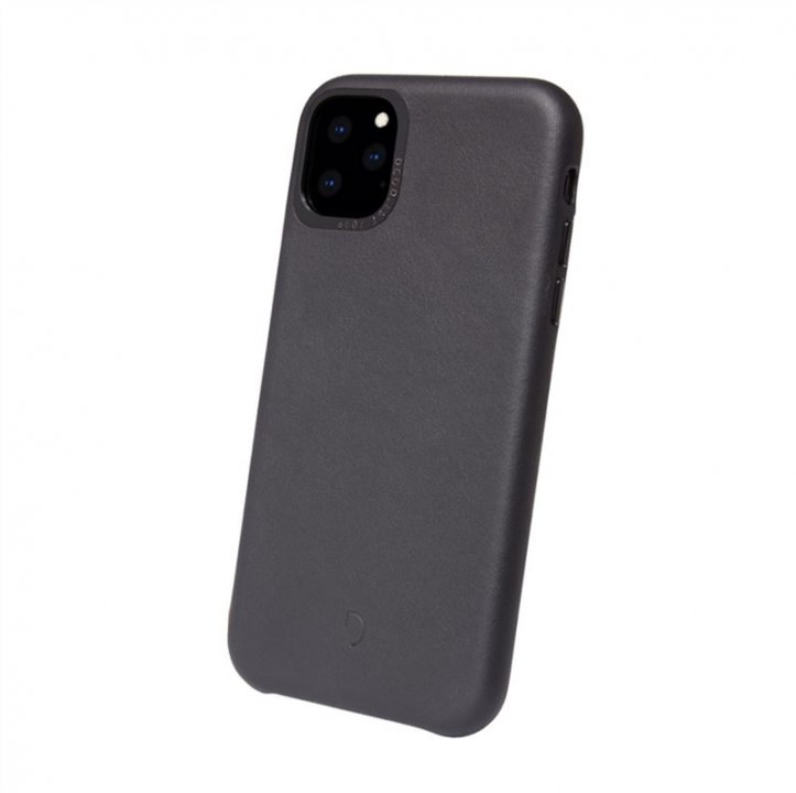 Decoded Leather Backcover, black - iPhone 11 Pro