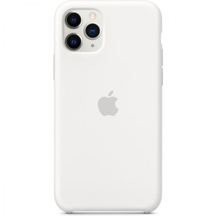 Apple silikonový kryt iPhone 11 Pro bílý