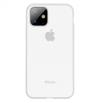 BASEUS Baseus Jelly Liquid Silica Gel Protective Case for Apple iPhone 11 (White)