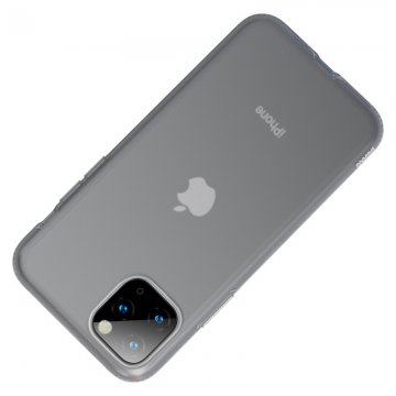 BASEUS Baseus Jelly Liquid Silica Gel Protective Case for Apple iPhone 11 Pro Max (Black)