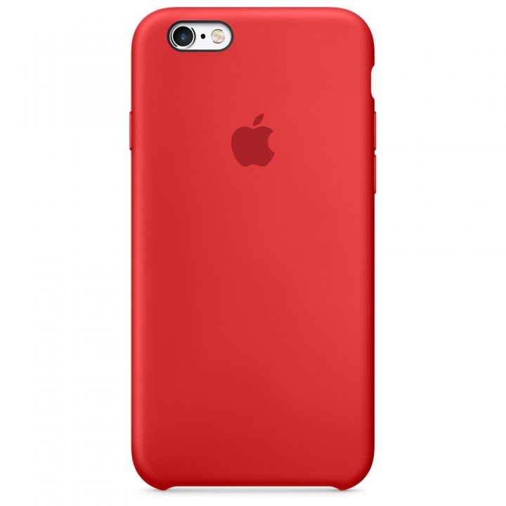 Apple iPhone 6s silikonový kryt (PRODUCT) RED červený