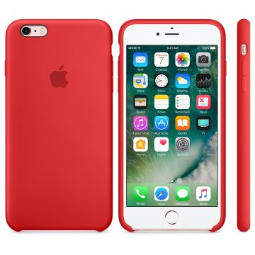 Apple iPhone 6s silikonový kryt (PRODUCT) RED červený