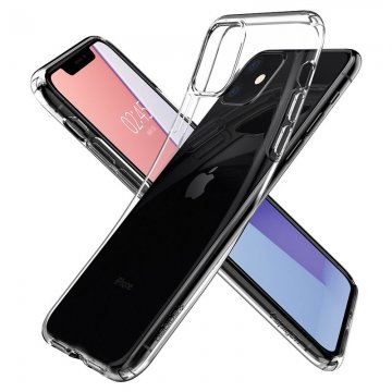 Spigen Liquid Crystal, ochranný kryt pro iPhone 11, čirý