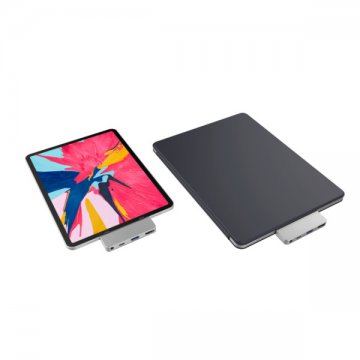 HyperDrive 4 v 1 USB-C Hub pro iPad Pro – Stříbrný