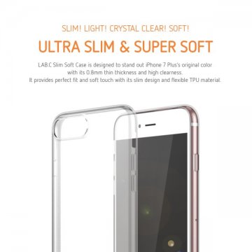 LAB.C Slim ochranný kryt pro iPhone 7 / 8 Plus - čirý
