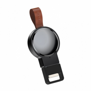 Baseus Dotter bezdrátová cestovní nabíječka pro Apple Watch, černá - použité