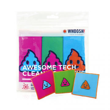WHOOSH! Awesome - antibakteriální mikrovláknová útěrka - balení 3 ks