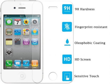 Ochranné sklo iPhone 4G / 4S