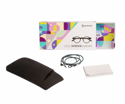 Barner Brand® - Dalston - Dusty Pink - brýle potlačující modré světlo z obrazovek