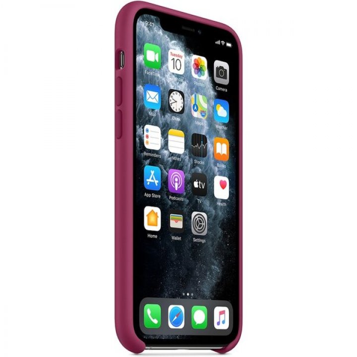 Apple silikonový kryt iPhone 11 Pro tmavě fuchsiový