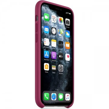 Apple silikonový kryt iPhone 11 Pro tmavě fuchsiový