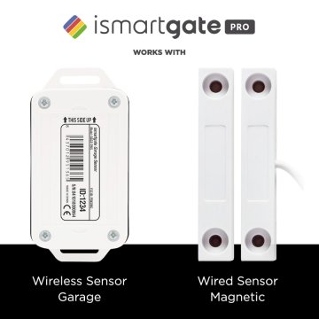 ismartgate Standard Pro Garage – IoT dálkové ovládání až 3 vrat, pohybový senzor