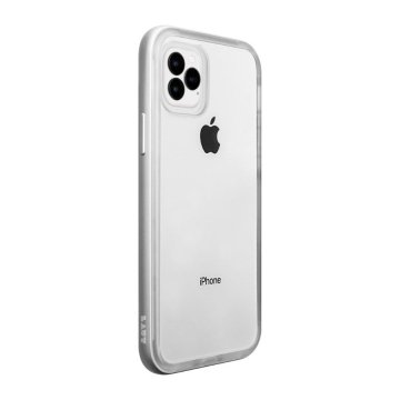 LAUT Exoframe – ochranný kryt pro iPhone 11 Pro Max - stříbrný