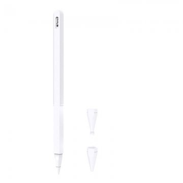 Apple Pencil 2 - Silikonový obal - bílý