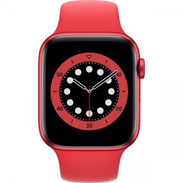 Apple Watch Series 6 40mm (PRODUCT) RED se sportovním řemínkem