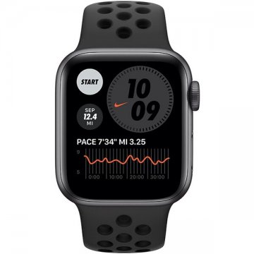 Apple Watch Nike (2020) 40mm vesmírně šedý hliník s antracitovým / černým sportovním řemínkem
