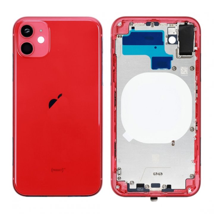 Zadní kryt pro Apple iPhone 11 - červený
