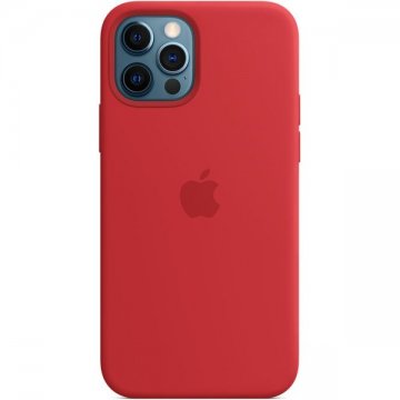 Apple silikonový kryt s MagSafe na iPhone 12 / 12 Pro (PRODUCT)RED