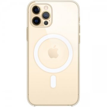 Apple průhledný kryt s MagSafe iPhone 12 / 12 Pro čirý