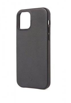 Decoded BackCover, kožený kryt pro iPhone 12 mini, černý