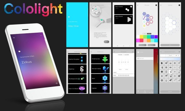 Cololight PLUS – smart Wi-Fi osvětlení, základna se 3 bloky, HomeKit verze