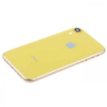 Zadní kryt pro Apple iPhone XR - žlutý