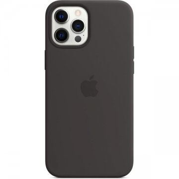 Apple silikonový kryt s MagSafe na iPhone 12 Pro Max černý