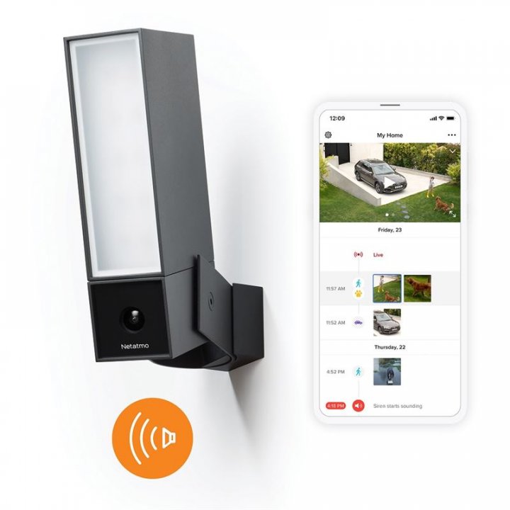 Netatmo Smart Outdoor Camera with Siren - Venkovní bezpečnostní kamera se sirénou