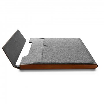 tomtoc Premium Sleeve - ochranné pouzdro pro MacBook Pro 16'' , šedá, koňaková