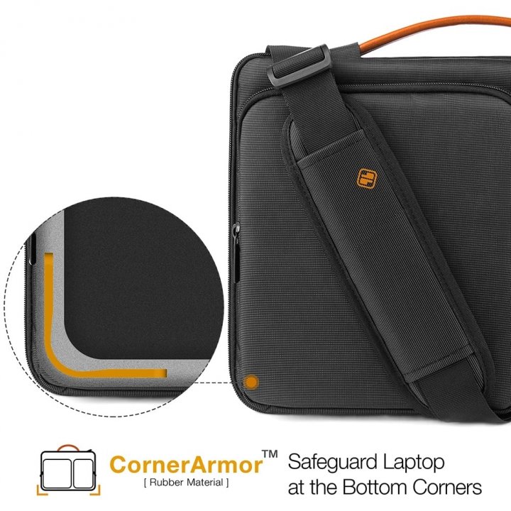 tomtoc - Messenger ochranné pouzdro pro MacBook Pro 16", černá