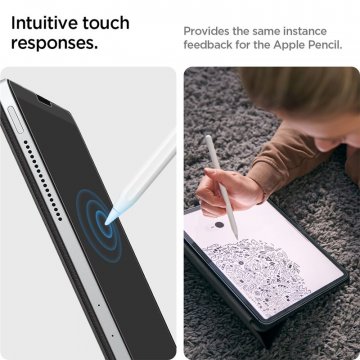Spigen Paper Touch - folie s texturou papíru pro iPad Air 10.9" / Pro 11" (2018/2020/21/22)