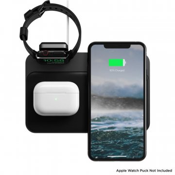 Nomad Base Station Apple Watch V2, bezdrátová nabíječka se stojánkem na Apple Watch, černá
