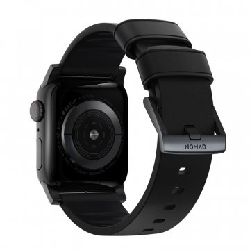 Nomad Active Strap Pro, černý řemínek s černou přezkou pro Apple Watch 49 / 45 / 44 / 42 mm