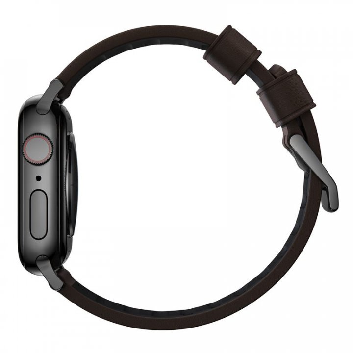 Nomad Active Strap Pro hnědý řemínek s černou přezkou Apple Watch 49 / 45 / 44 / 42 mm