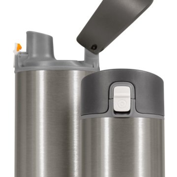 HidrateSpark – nerezová chytrá lahev, 620 ml, Bluetooth tracker, nerezová