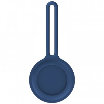 Silikonová klíčenka pro Apple AirTag, modrá (Bulk)