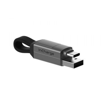 inCharge® 6 All-in-one USB - šedý