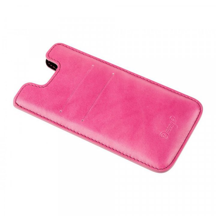 DannyP kožený obal na iPhone 8 / 7 / 6 / SE2020 / SE2022 růžová