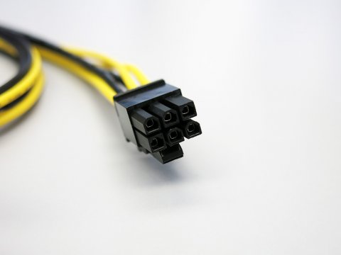 16WG kabel PCI-Express 8pin (6+2) kabel ke zdroji, 90cm