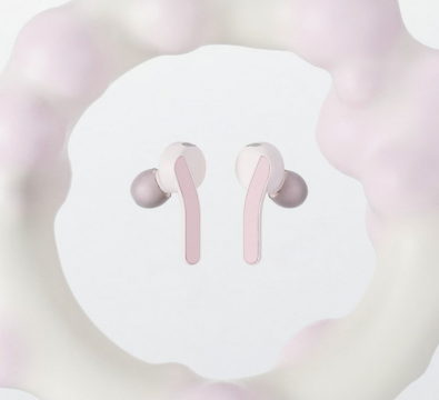 RollingSquare® Hyphen 2 - bezdrátová sluchátka - růžová