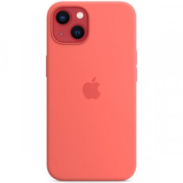 Apple silikonový kryt s MagSafe na iPhone 13 mini pomelově růžový