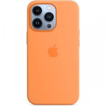 Apple silikonový kryt s MagSafe na iPhone 13 Pro Max měsíčkově žlutý