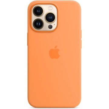 Apple silikonový kryt s MagSafe na iPhone 13 Pro Max měsíčkově žlutý